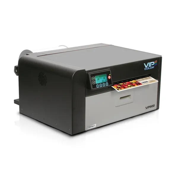 VIPCOLOR VP500 Bundle Color Label Printer w Ink & Unwinder SKU: VP-500Bundle 1 VIPColor VP500 6