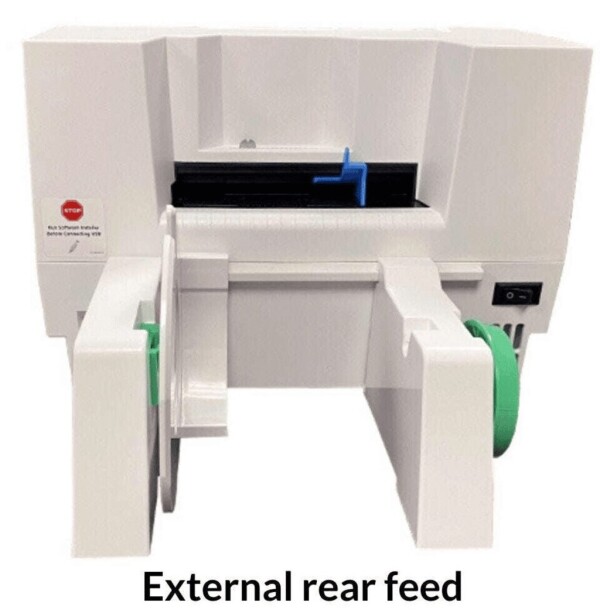 Primera LX610 & PTCreate Pro Software Bundle Color Label Printer with Plotter / Cutter SKU: LX610-ptcreatepro 6 Primera LX610 Color Label Printer SKU: LX610 External Rear Feed Empty