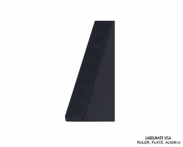 Labelmate Align-U Printer Plate for Multiple Rewinders / Unwinders and Printer Combos SKU: 81-112-0001 3 Labelmate Align-U universal printer plate 3