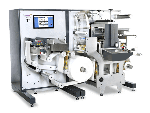 TrojanLabel™ T4 Digital Presses 1 Trojan™ T4 Complete Label Production All in One Solution