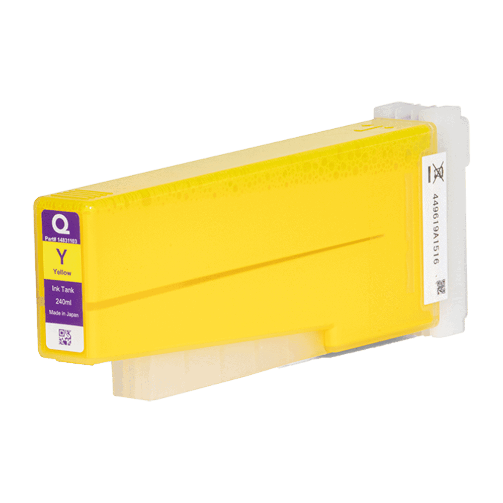 QuickLabel QL-120X Yellow Ink Cartridge - INK-YK SKU: 14731303 1 QuickLabel QL-120X Yellow Ink Cartridge