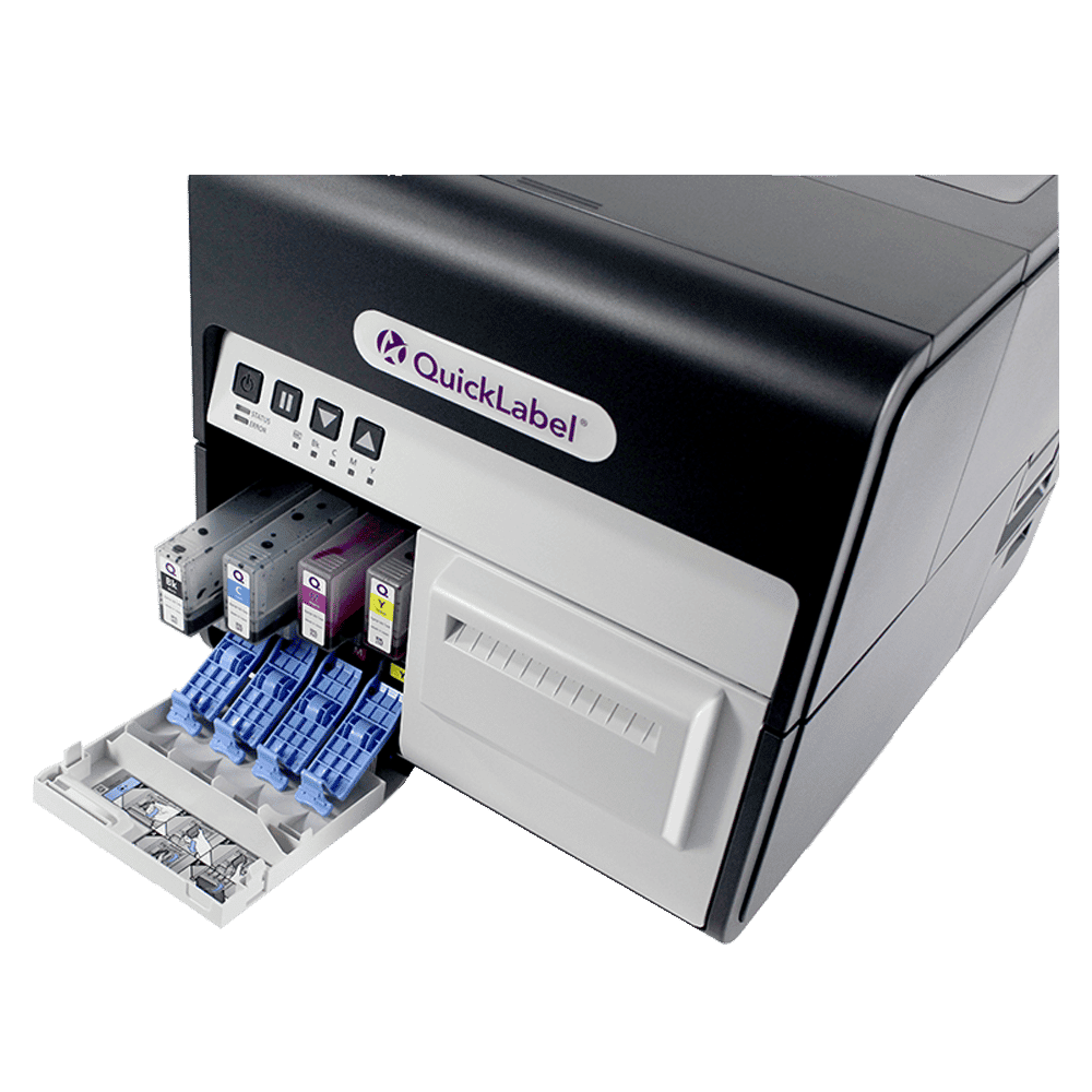 QuickLabel QL-120Xe Cyan Ink Cartridge - INK-CK SKU: 14731401 2 QuickLabel QL-120X Cyan Ink Cartridge