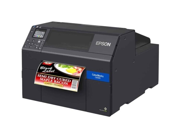 Wireless Enabled Epson ColorWorks CW-C6500A (Gloss) Color Inkjet Label Printer with Auto Cutter SKU: C31CH77A9991-WB 3 Wireless Enabled Epson C6500A (Matte) Printer with Auto Cutter View 1