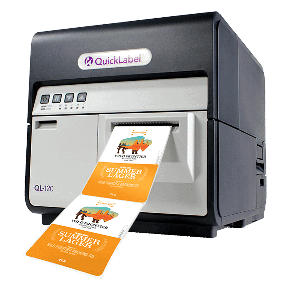 QuickLabel QL-120 Printer SKU: 42725100 1 Quick Label QL-120X Inkjet Color Label Printer with 1 Year Warranty