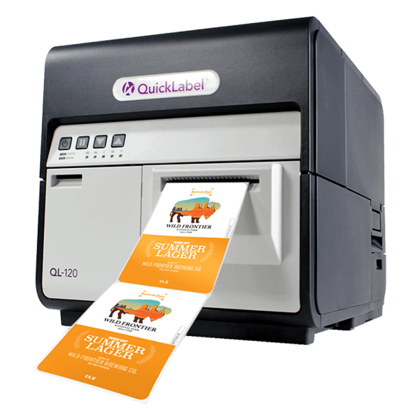 Quick Label QL-120X Inkjet Color Label Printer with 1 Year Warranty