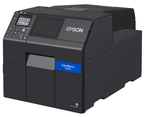 Epson ColorWorks CW-C6000A Matte Color Inkjet Label Printer with Auto Cutter