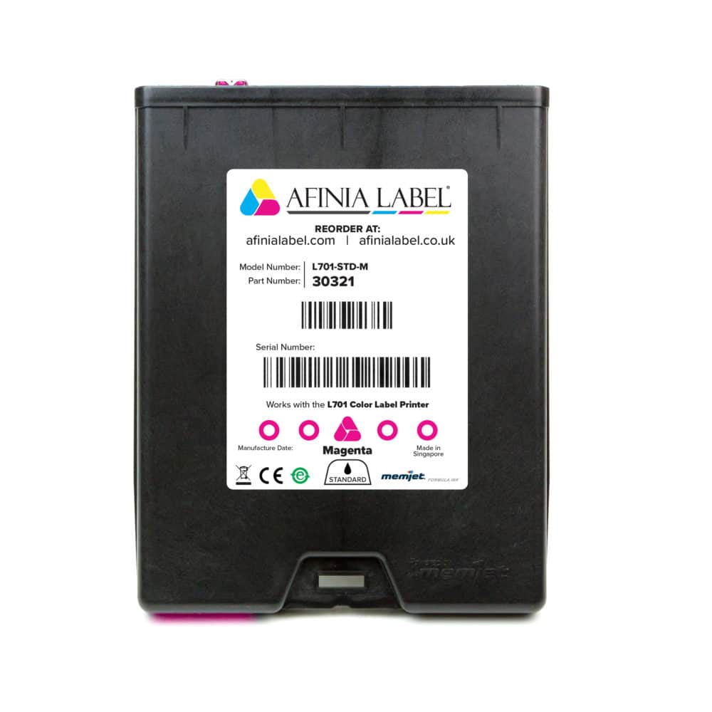Afinia L701 Magenta Ink Cartridge Standard SKU: 30321 GTIN: 678621140377 1 Afinia L701 Magenta Ink Cartridge
