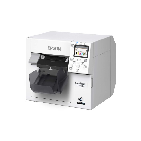 Epson C4000 / CW-C4000 ColorWorks Inkjet Label Printer (Gloss) SKU: C31CK03A9991 6 Epson C4000 Printer 7
