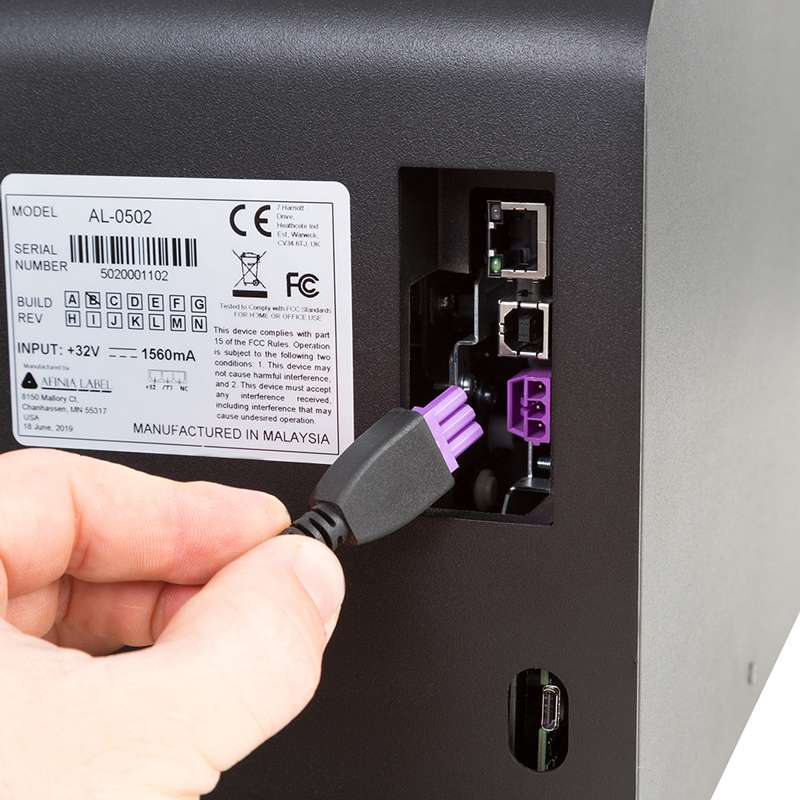 Afinia F502 Fanfold Color Label Printer (Dye Version) SKU: 35431 6 Afinia F502 Printer 2