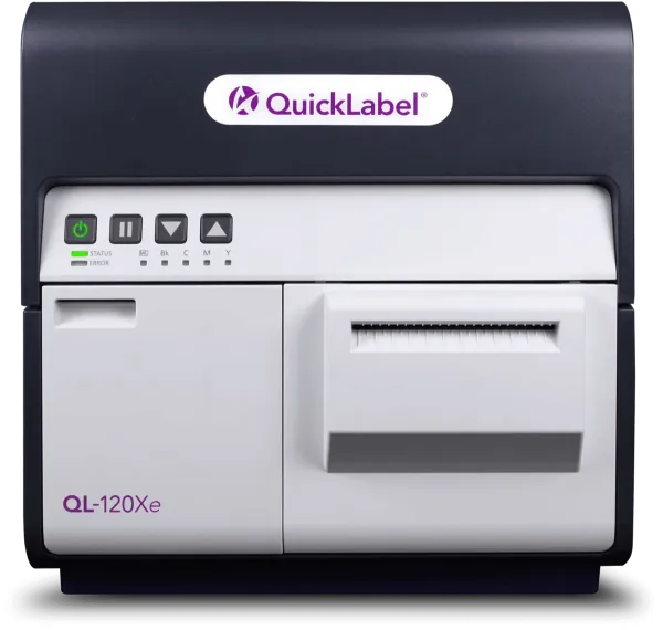 Quick Label QL-120Xe Inkjet Color Label Printer with 1 Year Warranty SKU: 42725300 5 QL-120Xe Printer 3