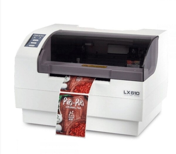 Primera LX610 Color Label Printer with Plotter / Cutter SKU: LX610 2 Primera LX610 Color Label Printer SKU: LX610 Side View