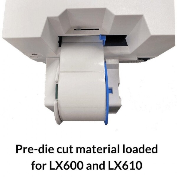 Primera LX610 Color Label Printer with Plotter / Cutter SKU: LX610 5 Primera LX610 Color Label Printer SKU: LX610 External Rear Feed Loaded