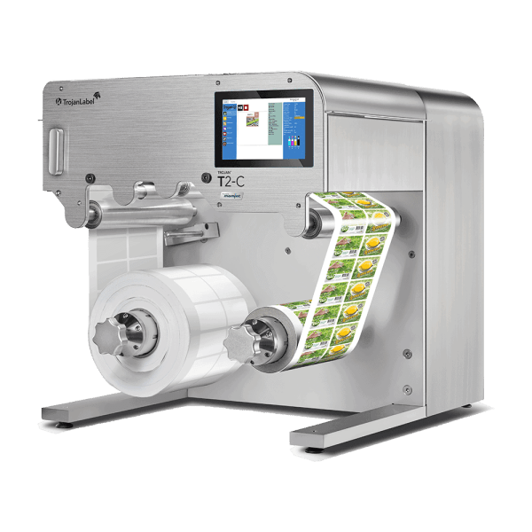 *Refurb* TrojanLabel T2-C Tabletop Press Label Printer SKU: 10000152 1 Trojan Label T2-C High Volume Tabletop Press Color Label Printer