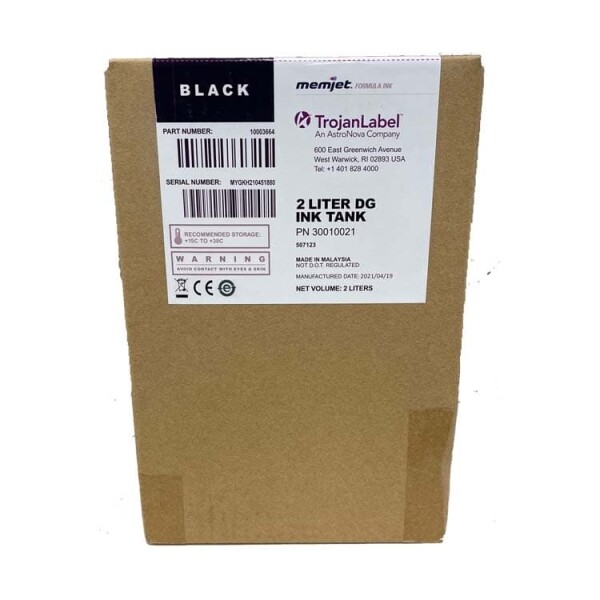 Trojan T2 / Trojan T2C / Trojan T3 STD Volume Press K Guthega Black Ink TrojanLabel INK-T2C-K-DG SKU: 30010021 1 trojan-t2-t2c-t3-volume-press-2l-black-ink-30010021