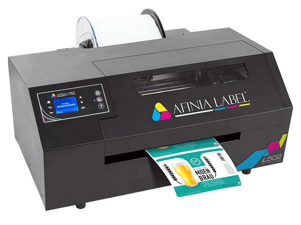 Afinia L502 Duo Ink Color Label Printer (Pigment Version) SKU: 35410 1 Afinia L502 and F502 Label Printer