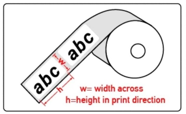 $120 Blank Labels 1 Blank-Roll-Labels